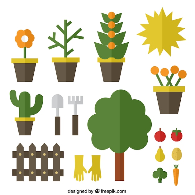 Gardening icons