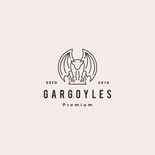 Download Free Gargoyles Gargoyle Logo Vector Outline Illustration Premium Vector Use our free logo maker to create a logo and build your brand. Put your logo on business cards, promotional products, or your website for brand visibility.