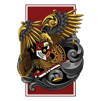 Download Gambar  Burung Garuda  Gambar  Hitam HD