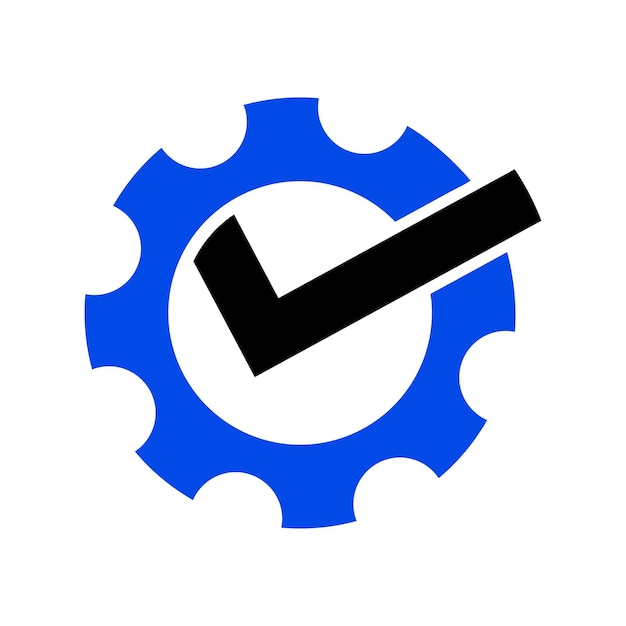 Дизайн логотипа проверки передач