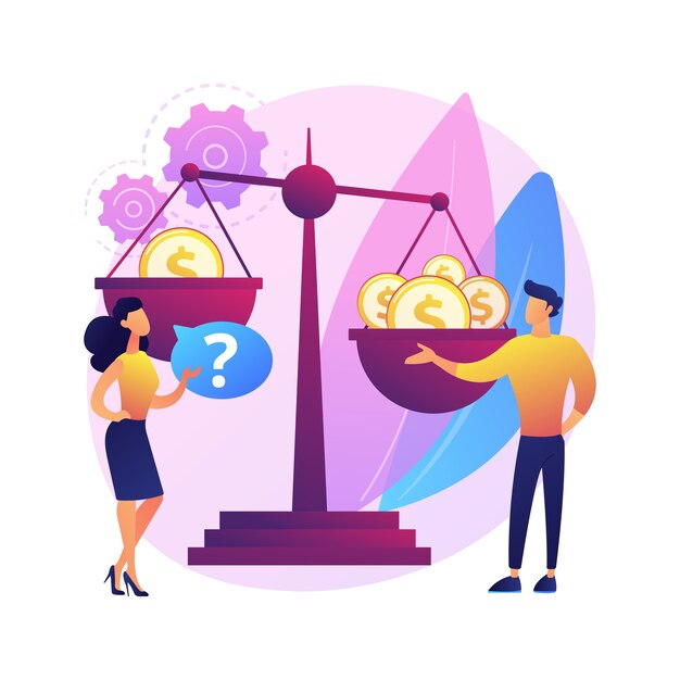 Gender discrimination abstract concept  illustration. Sexism, gender roles and stereotypes, workplace inequality, skills and capabilities, women rights, labor market .