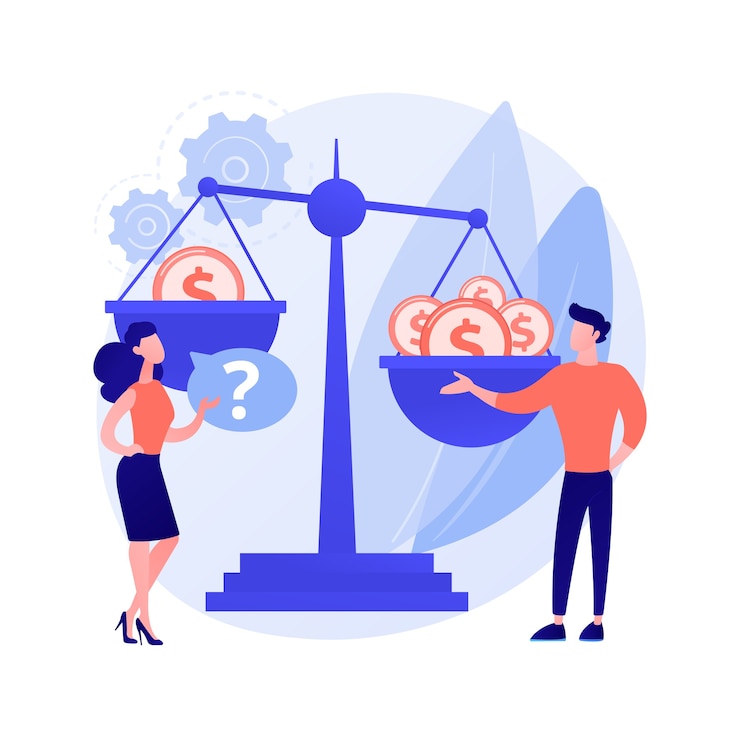 मुफ़्त वेक्टर gender discrimination abstract concept vector illustration. sexism, gender roles and stereotypes, workplace inequality, skills and capabilities, women rights, labor market abstract metaphor.