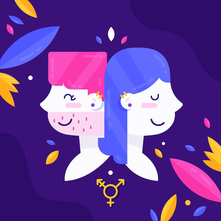 Free Vector gender identity concept