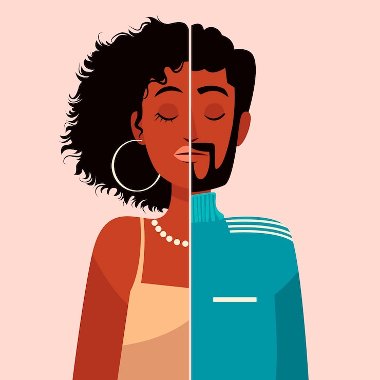 Free Vector gender identity concept