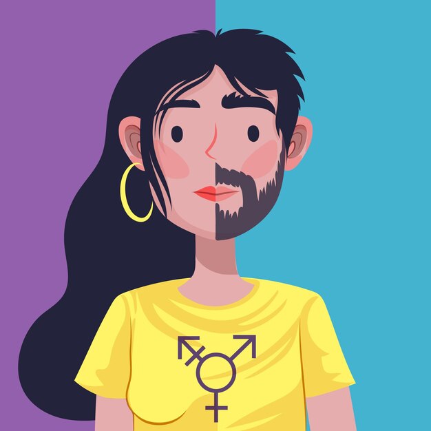 Gender identity concept
