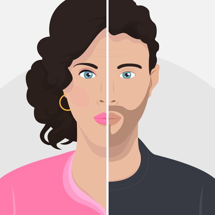Free Vector gender identity concept