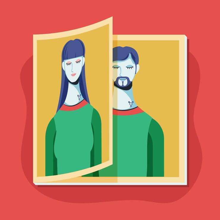 Free Vector gender identity concept