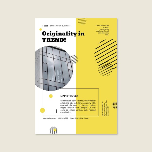 general business flyer template
