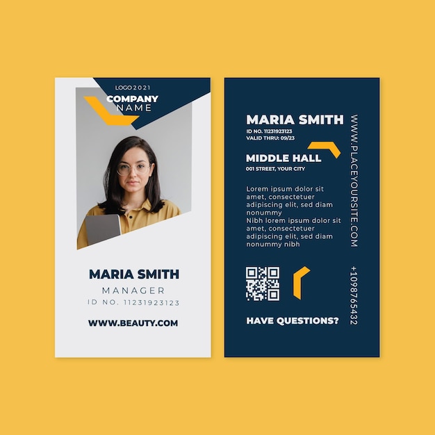 General business id card