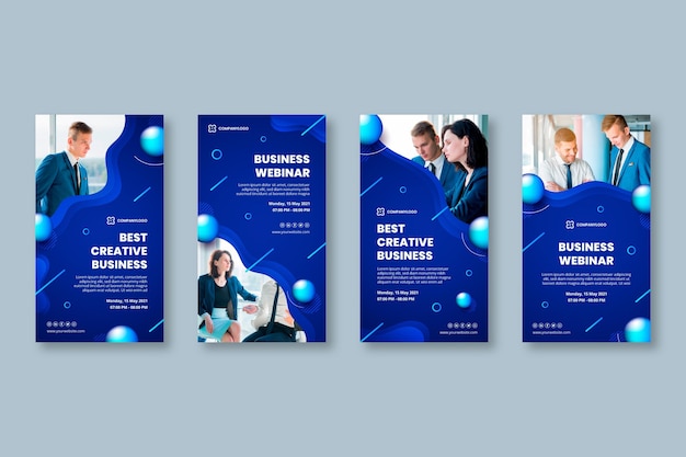 general business instagram stories