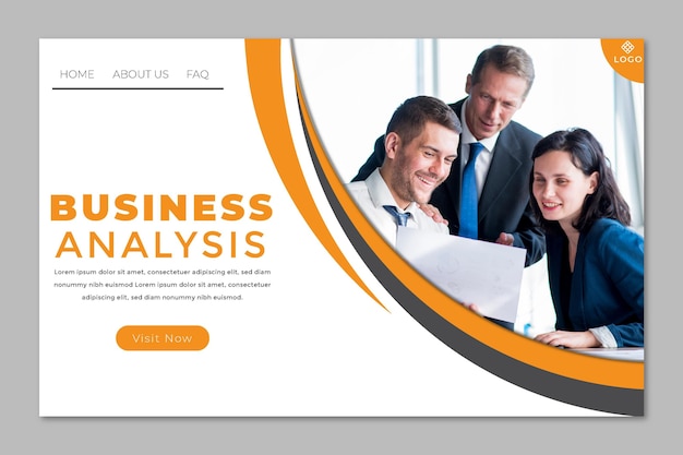 General business landing page