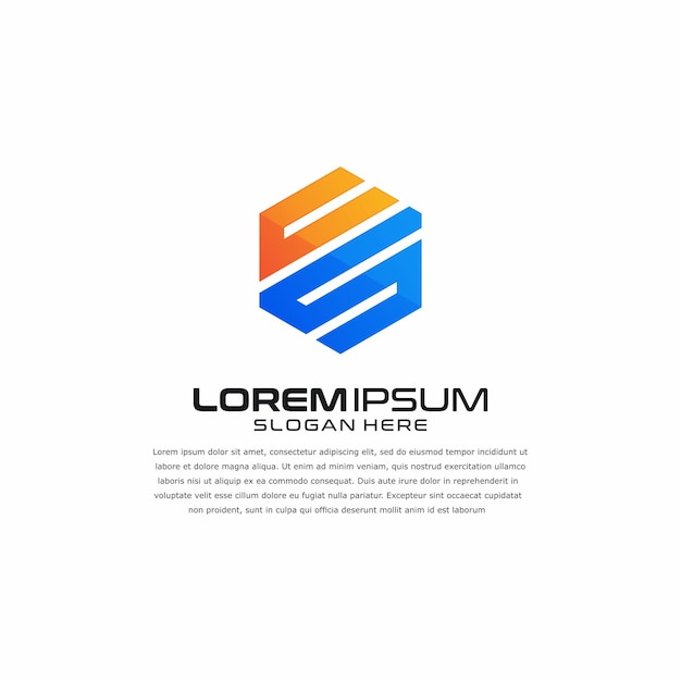 Free vector geometri logo icon colorfuel