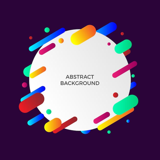 Free vector geometric abstrac background