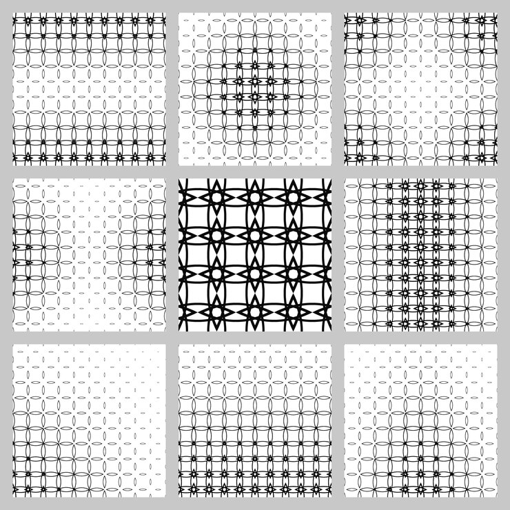 Free Vector geometric abstract background collecti
