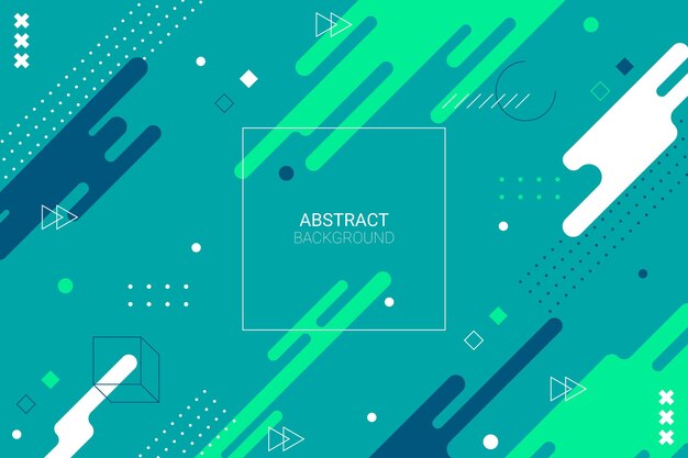 Geometric abstract dynamic background