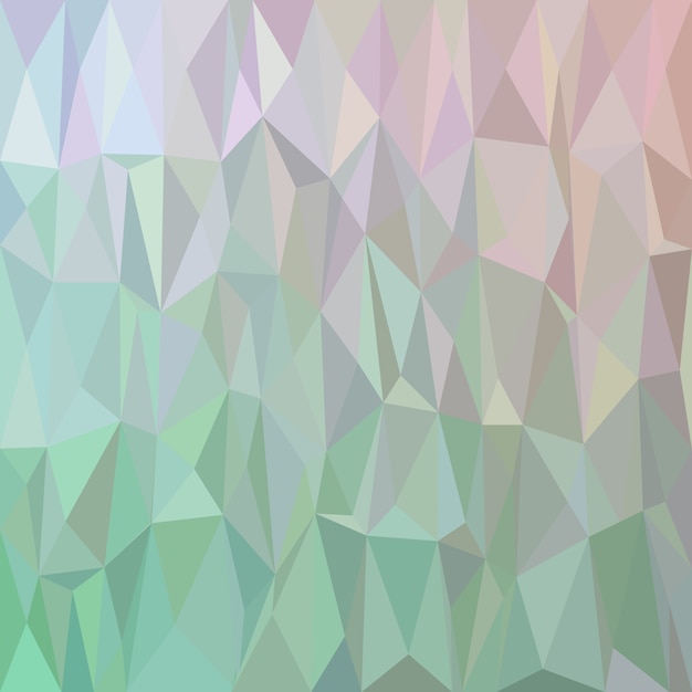 Геометрический абстрактный узор из черепичной черепицы - векторный рисунок из полигональной мозаики из цветных треугольников