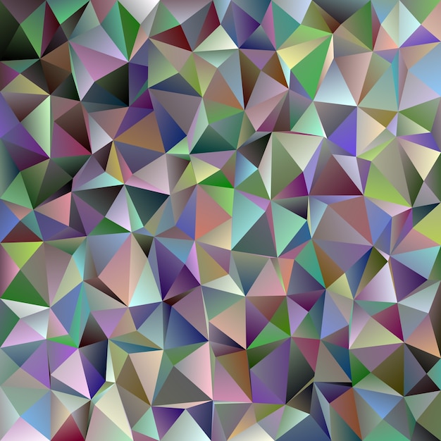 Geometric abstract triangle tile pattern background - polygon vector graphic from colored triangles