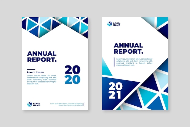 기하학적 연례 보고서 2020-2021 템플릿