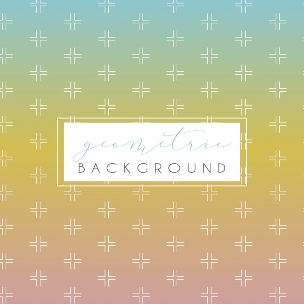 Free Vector geometric background design