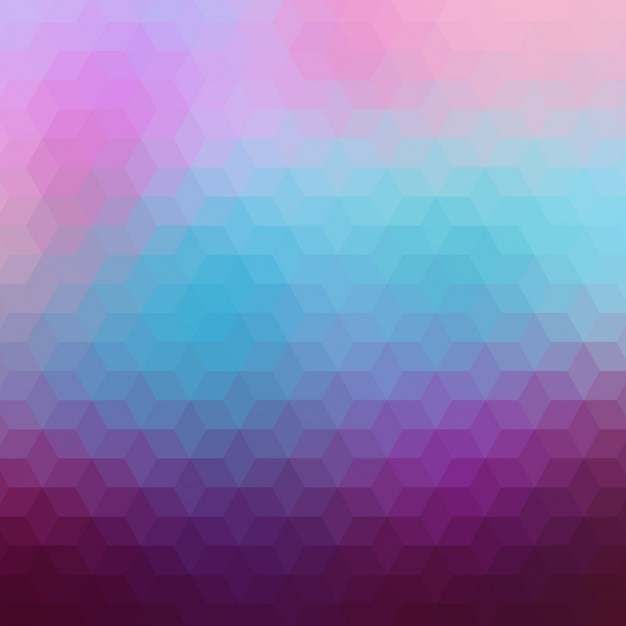 Free vector geometric background in purple and blue