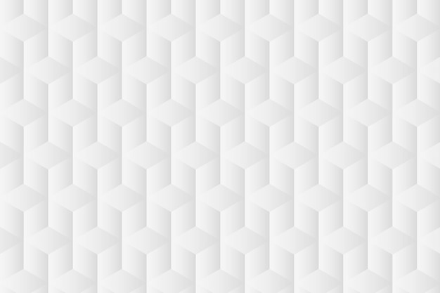 Геометрический фон вектор в узорах белого куба