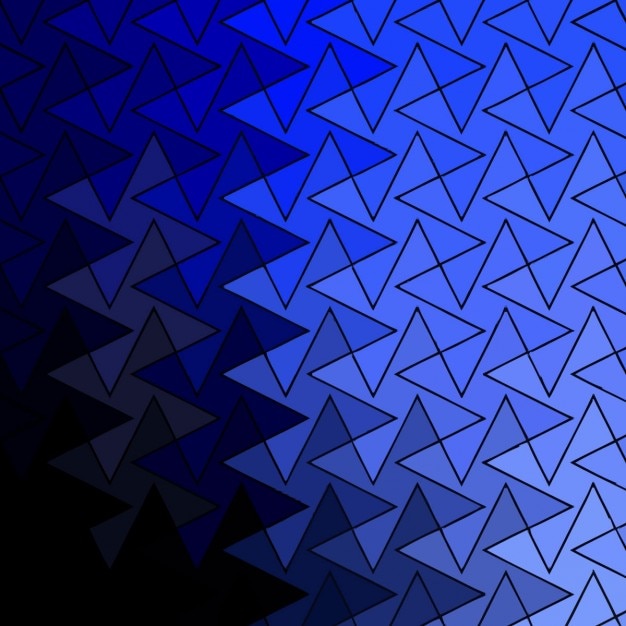 Free vector geometric background with blue gradient