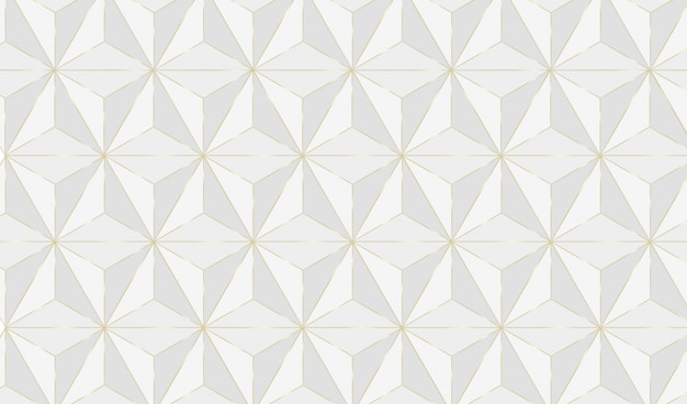 Free vector geometric background with golden lines