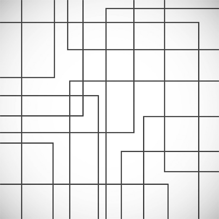 Free Vector geometric background with lines