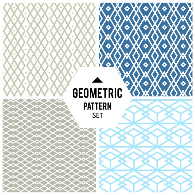 Geometric background with rhombus and nodes. Abstract geometric pattern.