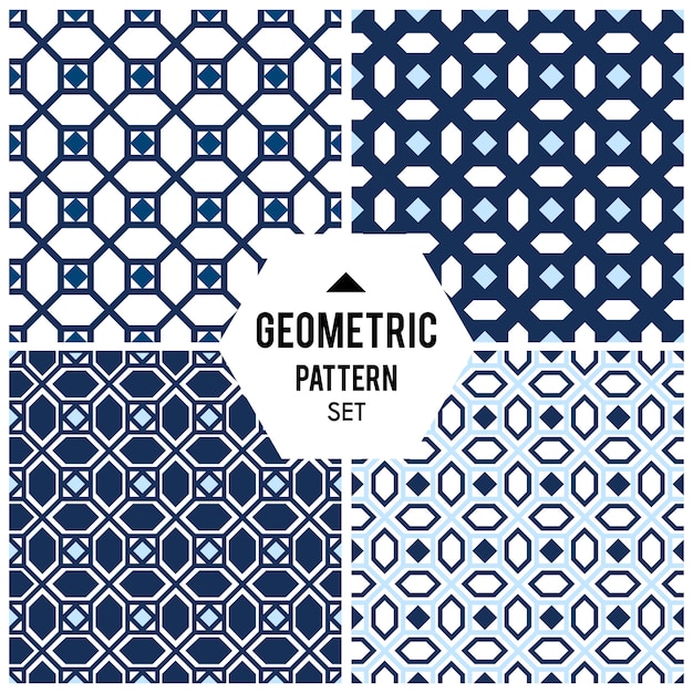 Geometric background with rhombus and nodes. Abstract geometric pattern. 