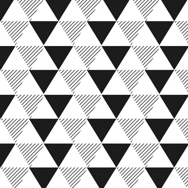 Geometric background with triangles and stripes