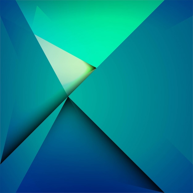 Geometric background with triangles