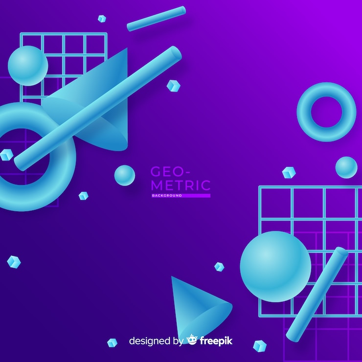 Free Vector geometric background