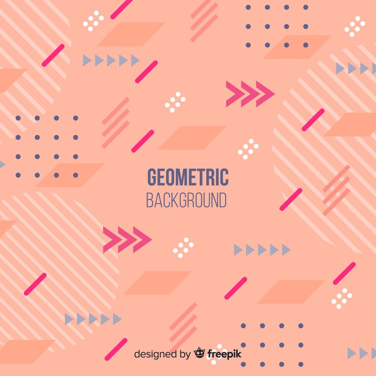Free Vector geometric background