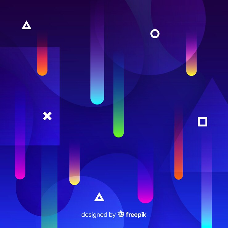 Free Vector geometric background