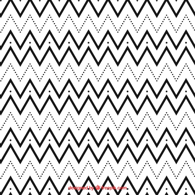 Geometric black and white pattern