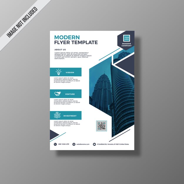 Geometric business brochure