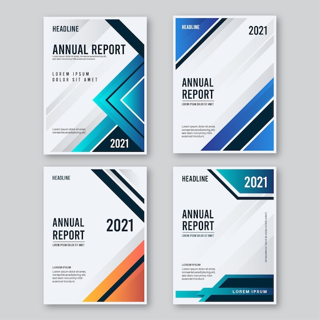 Geometric business cover collection