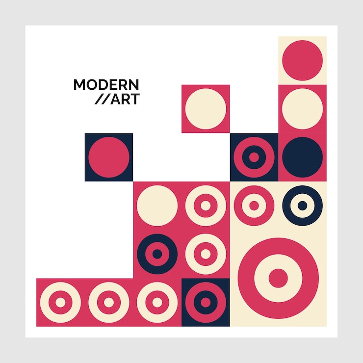 Free Vector geometric business mosaic background template vector illustration