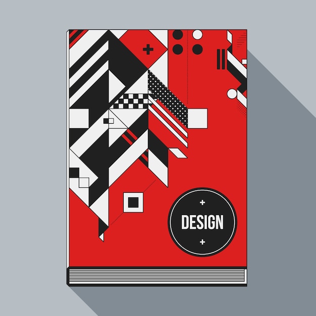 Geometric cover template