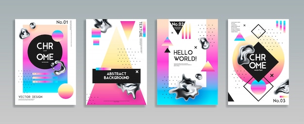 Vector Templates: Geometric Covers Set Free Vector Download