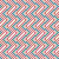 Free vector geometric elegant pattern in pixels style seamless editable pixelated texture in diagonal lines