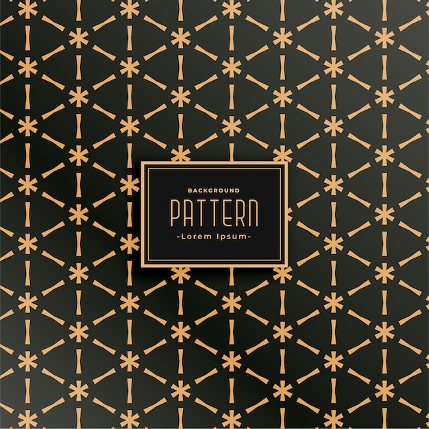 Free vector geometric fabric pattern set in triangle shape style