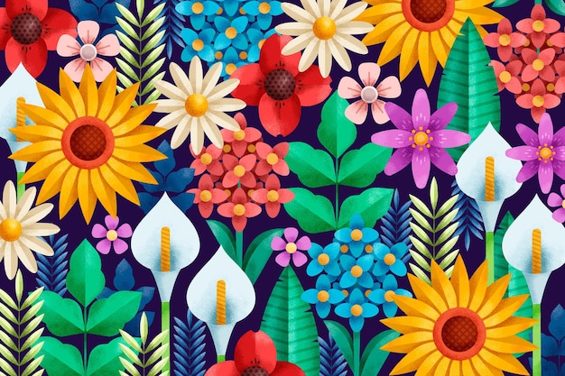 Multicolor Flower Images - Free Download on Freepik