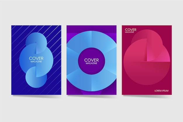 Free vector geometric gradient models covers