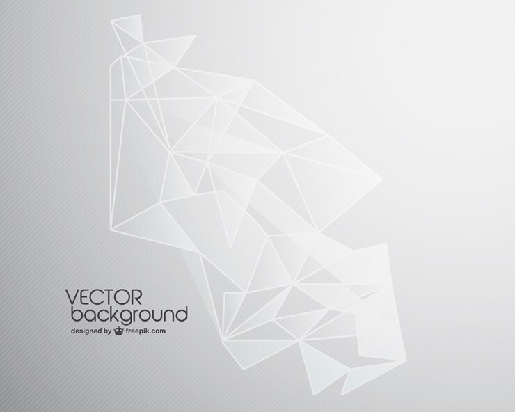 Free Vector geometric grey template 