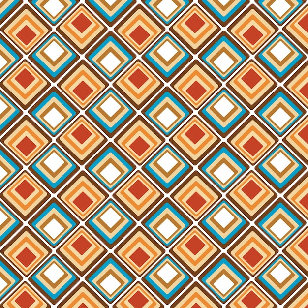 Geometric groovy pattern