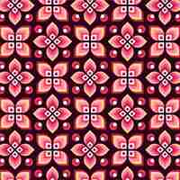 Free vector geometric groovy pattern