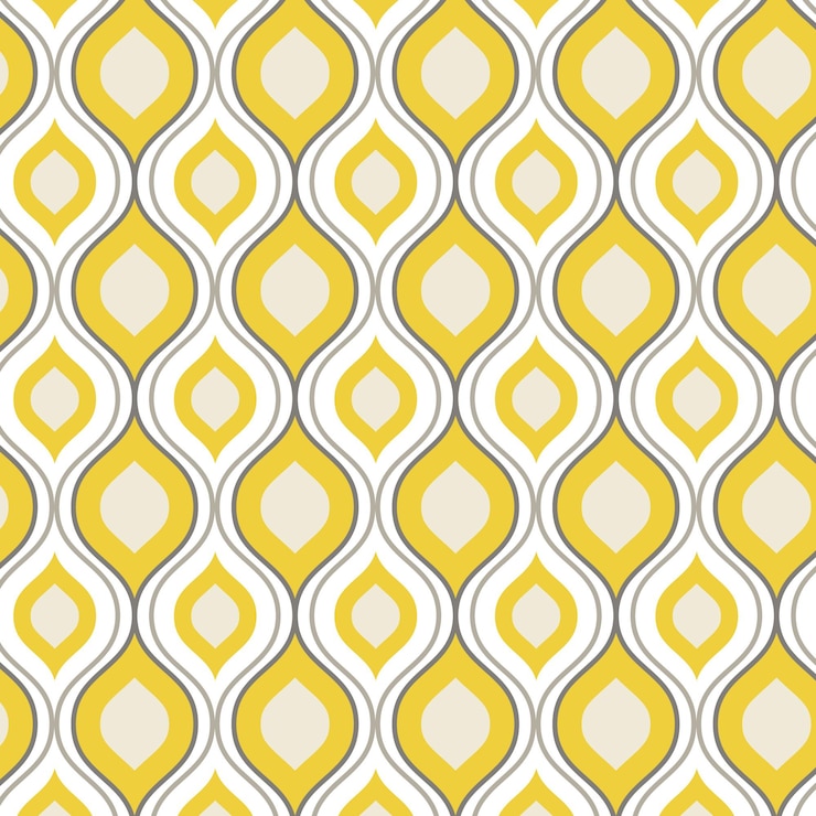 Free Vector geometric groovy pattern