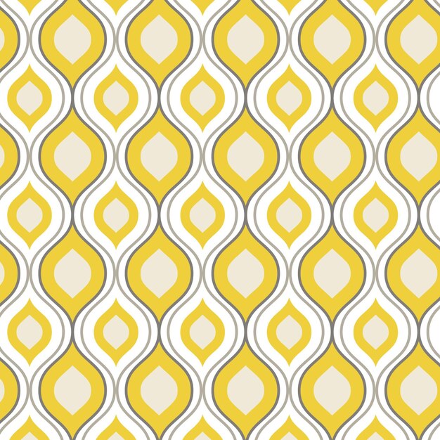 Geometric groovy pattern